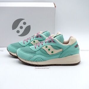NEW Saucony Shadow 6000 Sneakers S70746-2 Aqua/White